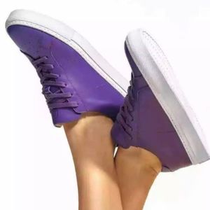 Greats "The Royale" Purple Leather Sneakers RARE